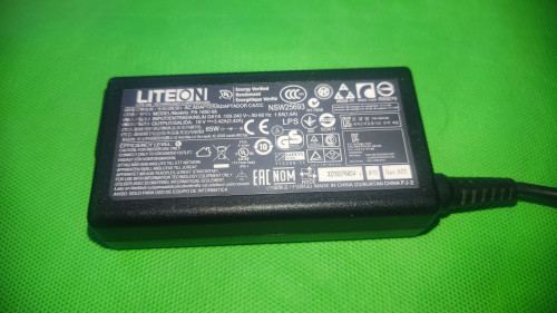 آداپتور استوک Lite-On PA-1650-86 مخصوص لپتاپ Acer و Packard Bell، ۱۹ ولت ۳.۴۲ آمپر ۶۵ وات + ۱۰۰ درصد سلامت + ۷ روز مهلت تست | فروشگاه آران پی سی