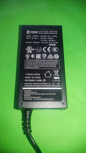 آداپتور استوک ADS-65HI-12N-1 مخصوص NAS کیونپ، مانیتور و تجهیزات شبکه ۱۲ ولت ۴ آمپر ۴۸ وات + ۱۰۰ درصد سلامت + ۷ روز مهلت تست | فروشگاه آران پی سی
