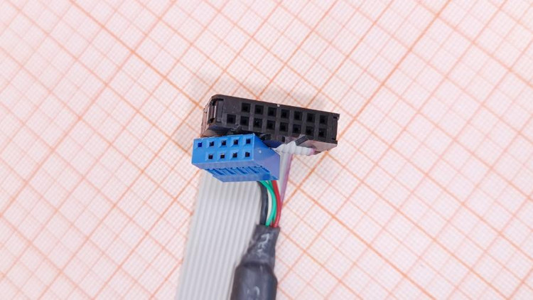 هاب USB و پورت سریال اینترنال مادربرد دو پورت USB 2.0 مخصوص افزودن USB و COM به کیس 100 درصد سلامت 7 روز مهلت تست | فروشگاه آران پی سی
