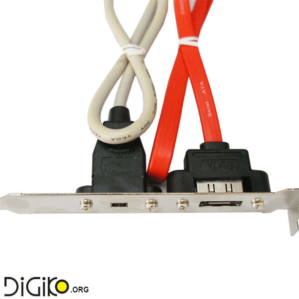 براکت پنل eSATA و FireWire اتصال هارد اکسترنال و انتقال فیلم MiniDV تضمین سلامت فنی 7 روز مهلت تست | فروشگاه آران پی سی