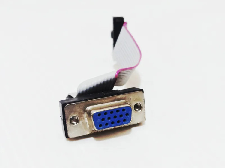 براکت پنل VGA اتصال مانیتور، ویدئو پروژکتور و KVM به مادربرد تضمین سلامت فنی 7 روز مهلت تست | فروشگاه آران پی سی