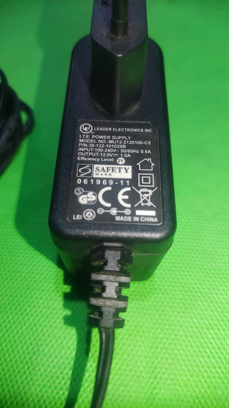 آداپتور استوک Leader Electronics مدل MU12-2120100-C5 مناسب مودم، روتر و تجهیزات شبکه 12V 1A ضمانت فنی | فروشگاه آران پی سی