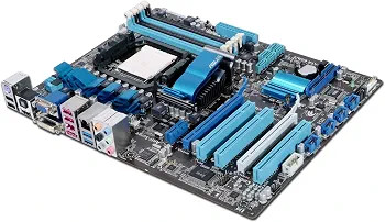مادربرد استوک ASUS M4A88TD-V EVO/USB3 با CPU AMD Phenom II X2 550 و فن مناسب اورکلاک قوی گیم، رندر و سیستم حرفه ای | فروشگاه آران پی سی