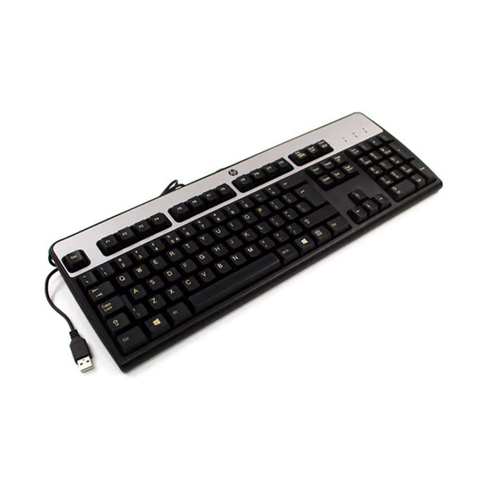 کیبورد HP KU-0316 USB استوک مناسب کار اداری و تایپ طولانی ۱۰۰٪ سلامت + ۷ روز مهلت تست | فروشگاه آران پی سی