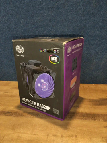 کولر CPU کولرمستر Cooler Master MasterAir MA620P مناسب گیمینگ و پردازندههای قدرتمند Dual Tower | فروشگاه آران پی سی