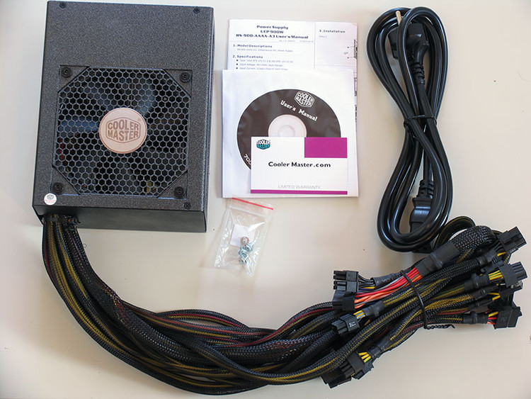 پاور کامپیوتر Cooler Master UCP-900W مدل RS-900-AAAA-A3 مناسب سیستمهای گیمینگ و رندرینگ ۱۰۰٪ سالم | فروشگاه آران پی سی