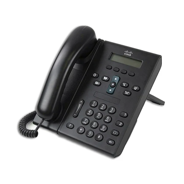 تلفن تحت شبکه سیسکو Cisco CP-6921 مناسب سیستمهای VoIP و شبکه ۱۰۰ در صد سلامت + ۷ روز مهلت تست + |فروشگاه آران پی سی